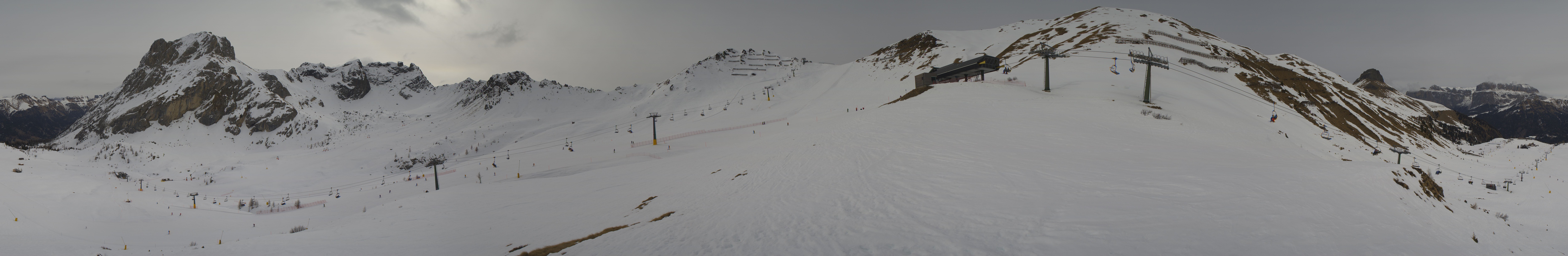 Archiv Foto Webcam Panorama Canazei - Ciampac, Fassatal