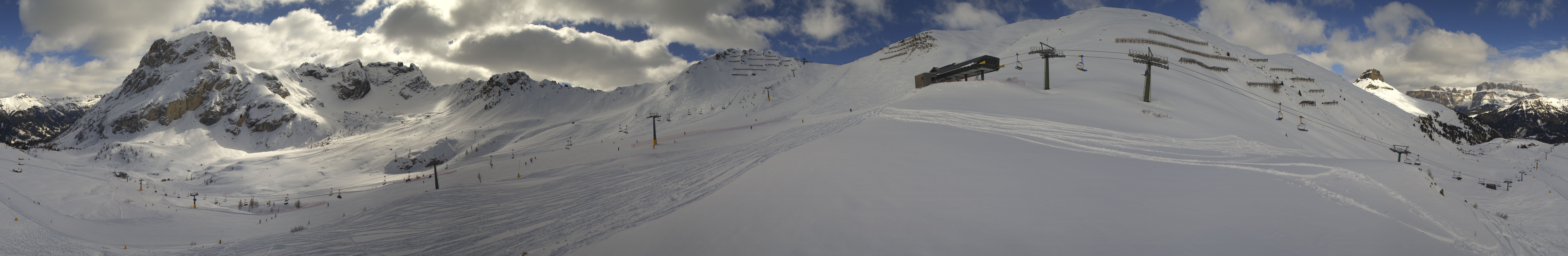 Archiv Foto Webcam Panorama Canazei - Ciampac, Fassatal