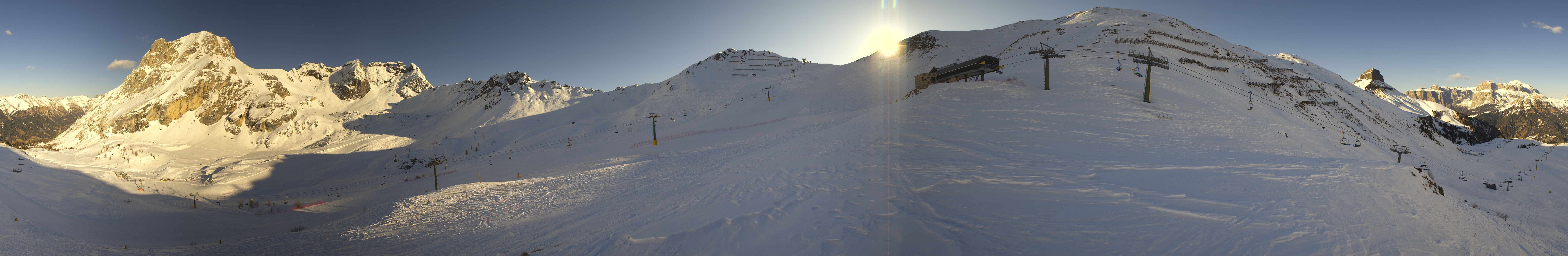 Archiv Foto Webcam Panorama Canazei - Ciampac, Fassatal