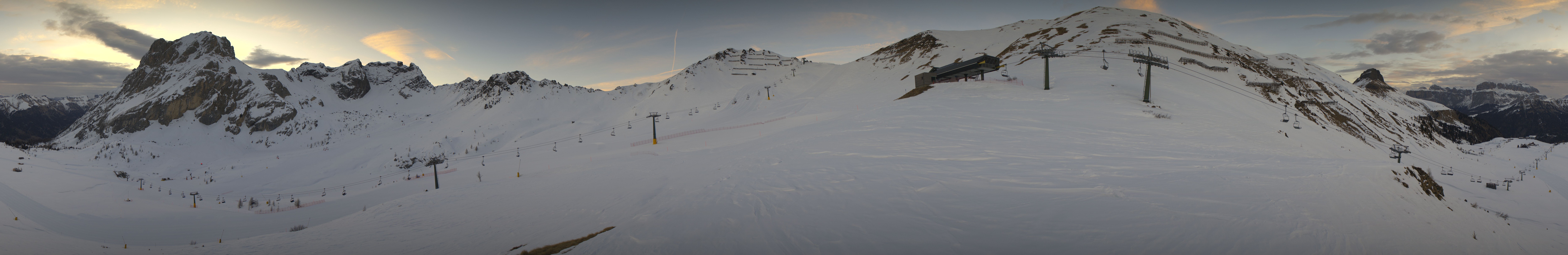 Archived image Webcam Panoramic view Fassa Valley