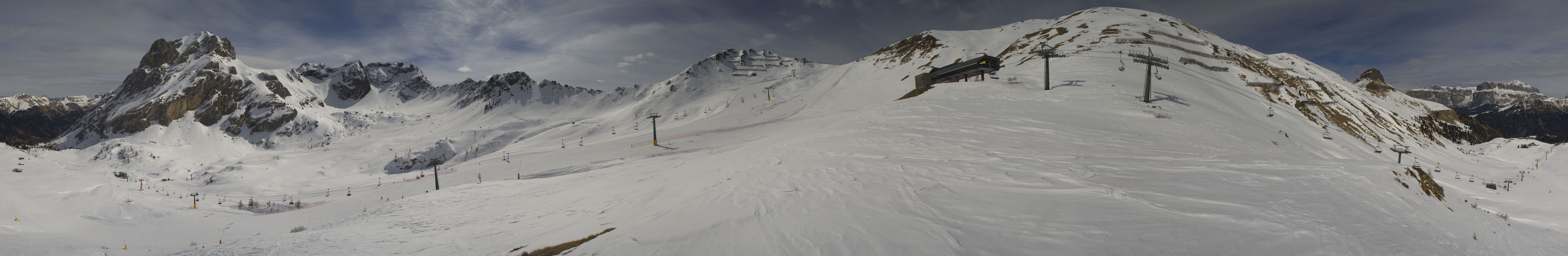 Archived image Webcam Panoramic view Fassa Valley