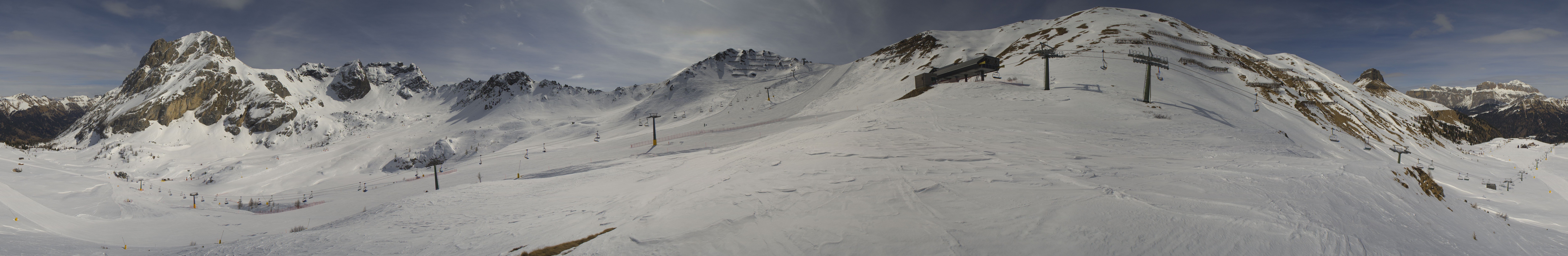 Archived image Webcam Panoramic view Fassa Valley