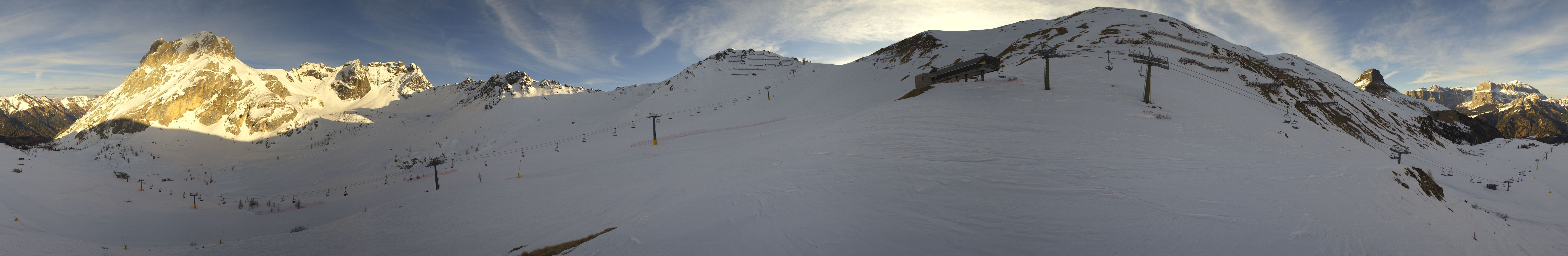 Archived image Webcam Panoramic view Fassa Valley