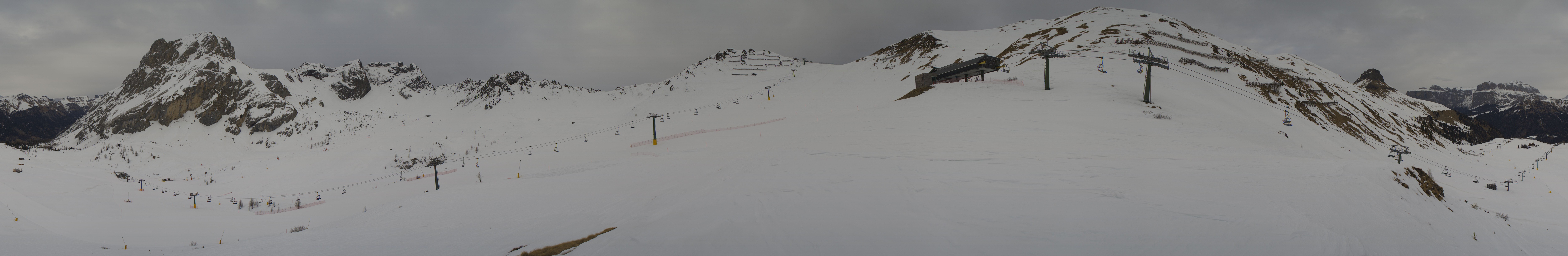 Archiv Foto Webcam Panorama Canazei - Ciampac, Fassatal