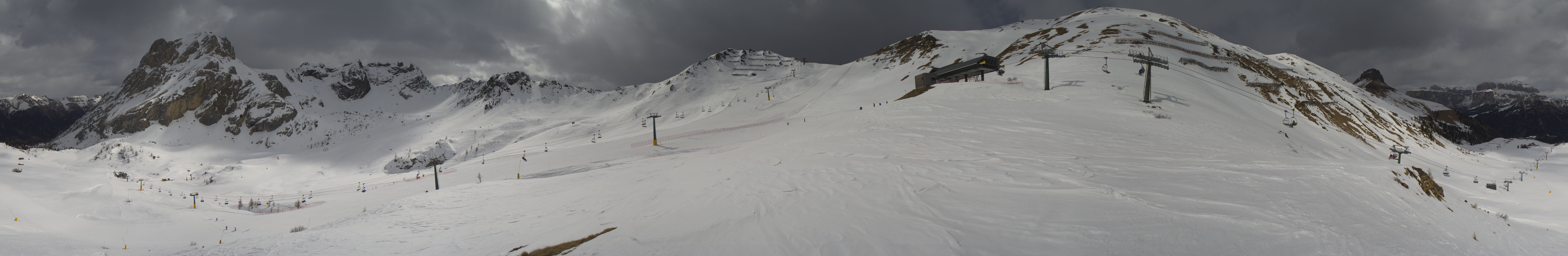 Archiv Foto Webcam Panorama Canazei - Ciampac, Fassatal