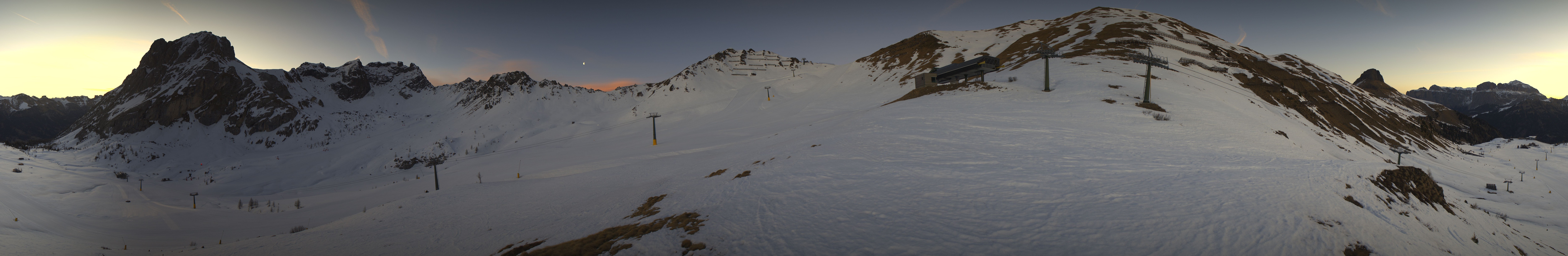 Archiv Foto Webcam Panorama Canazei - Ciampac, Fassatal