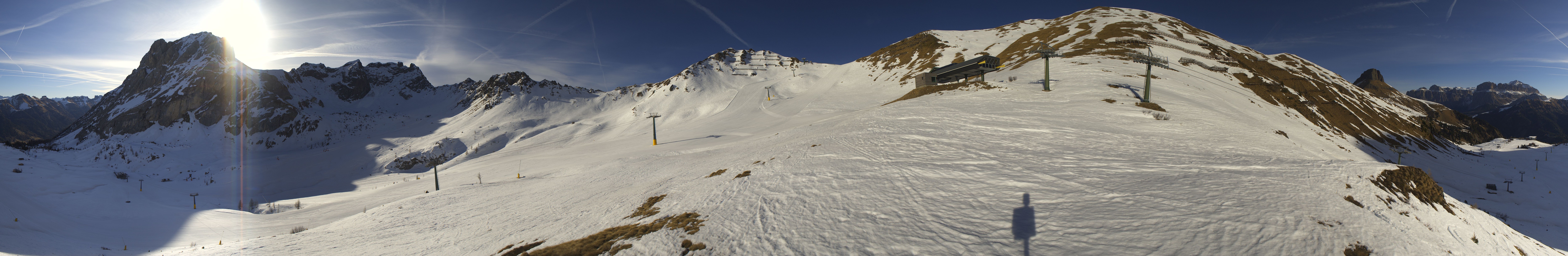 Archiv Foto Webcam Panorama Canazei - Ciampac, Fassatal