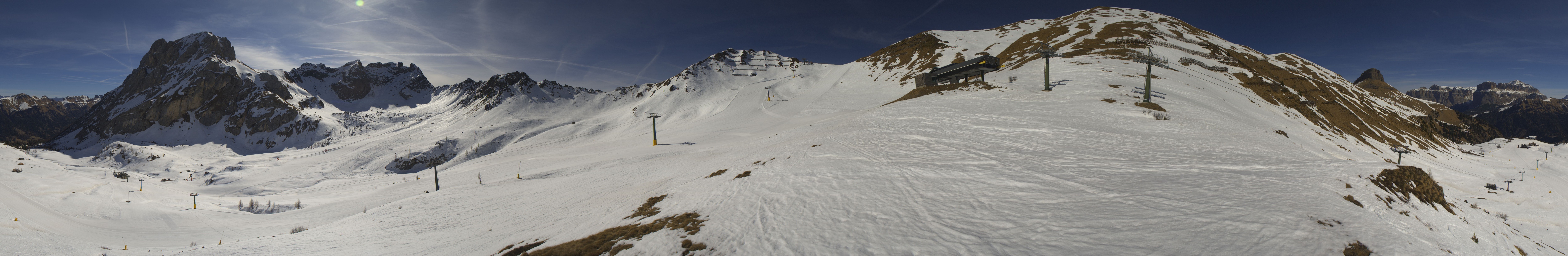 Archiv Foto Webcam Panorama Canazei - Ciampac, Fassatal