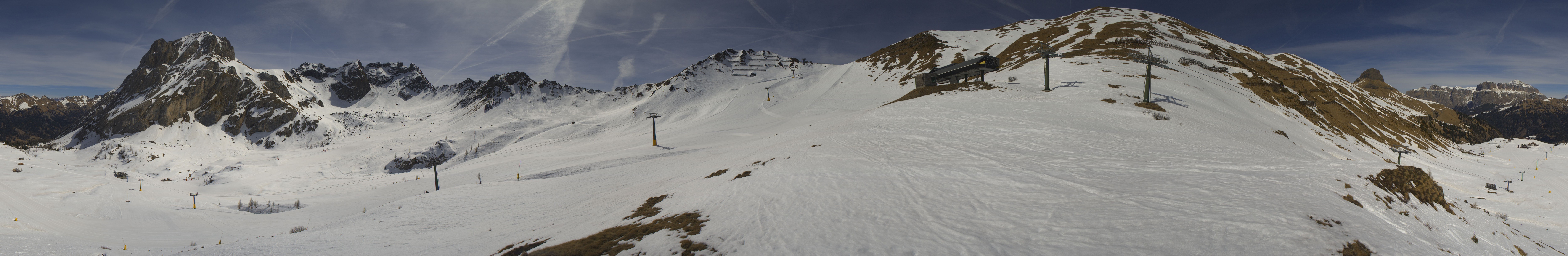 Archiv Foto Webcam Panorama Canazei - Ciampac, Fassatal