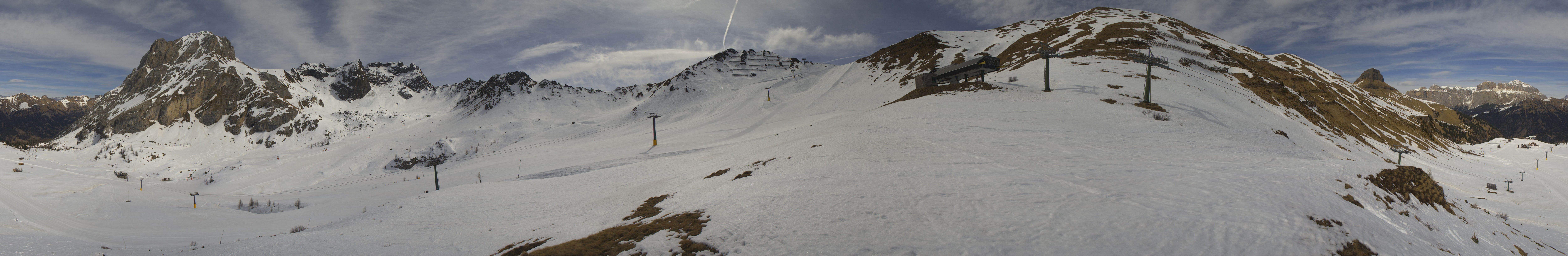 Archiv Foto Webcam Panorama Canazei - Ciampac, Fassatal