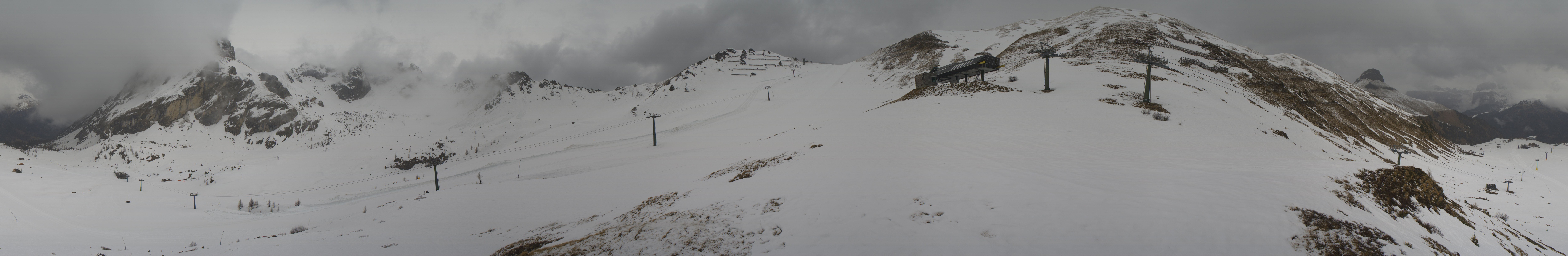 Archiv Foto Webcam Panorama Canazei - Ciampac, Fassatal