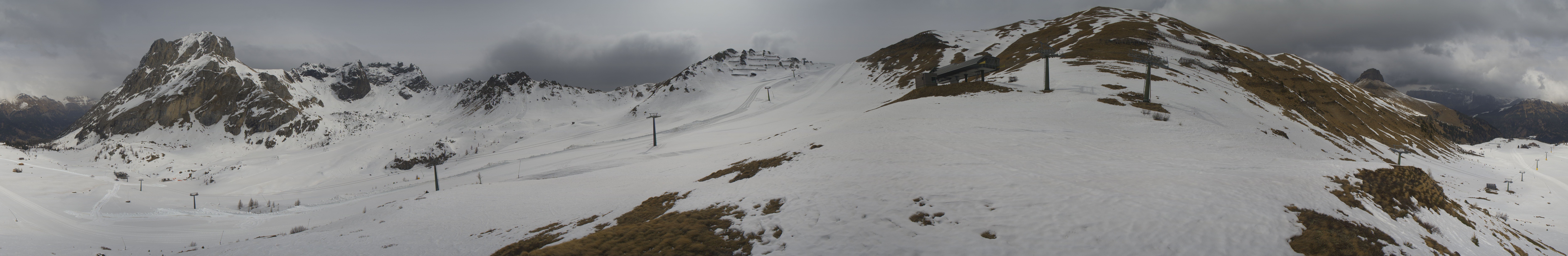 Archiv Foto Webcam Panorama Canazei - Ciampac, Fassatal
