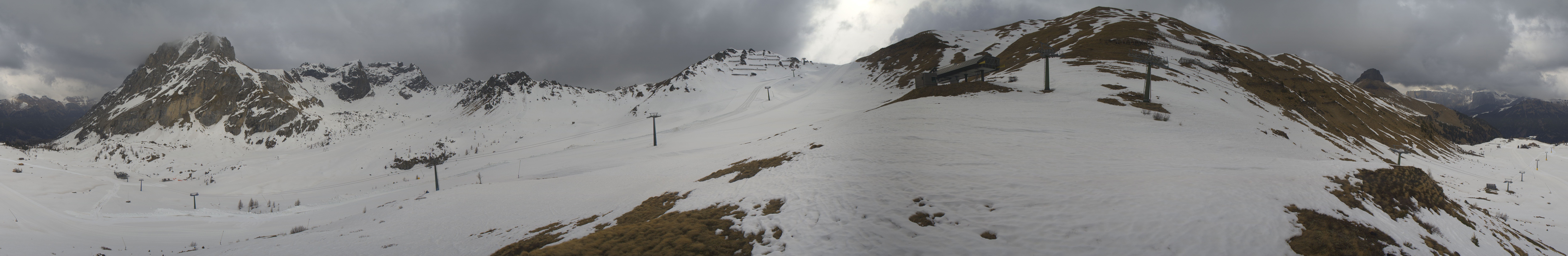 Archiv Foto Webcam Panorama Canazei - Ciampac, Fassatal