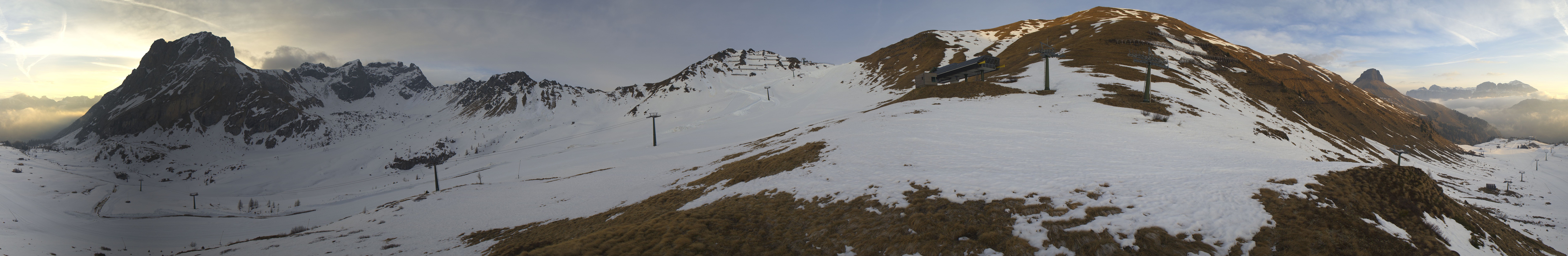 Archiv Foto Webcam Panorama Canazei - Ciampac, Fassatal