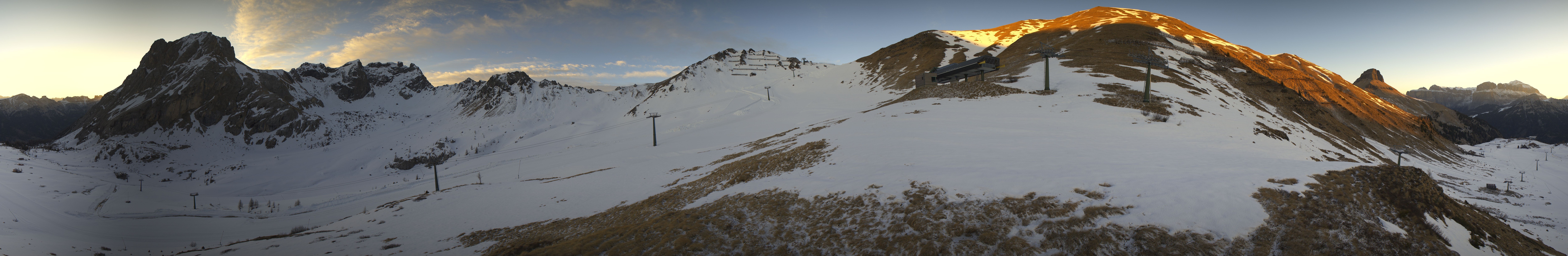 Archived image Webcam Panoramic view Fassa Valley