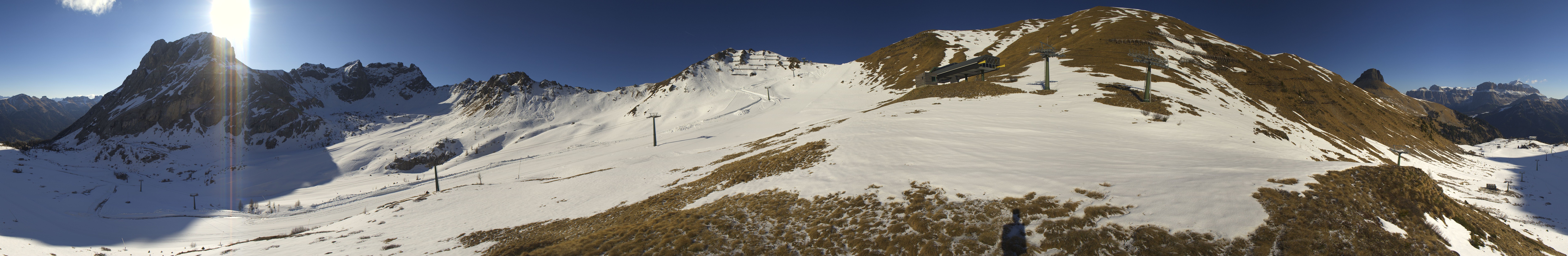 Archiv Foto Webcam Panorama Canazei - Ciampac, Fassatal
