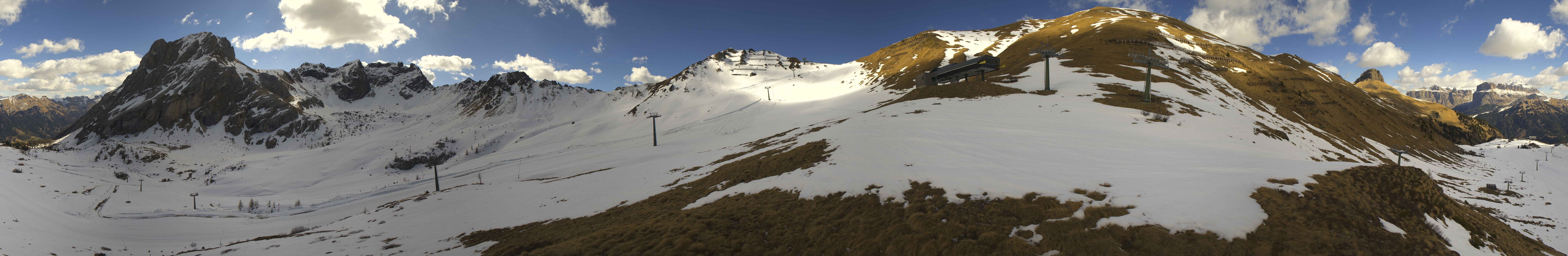 Archiv Foto Webcam Panorama Canazei - Ciampac, Fassatal