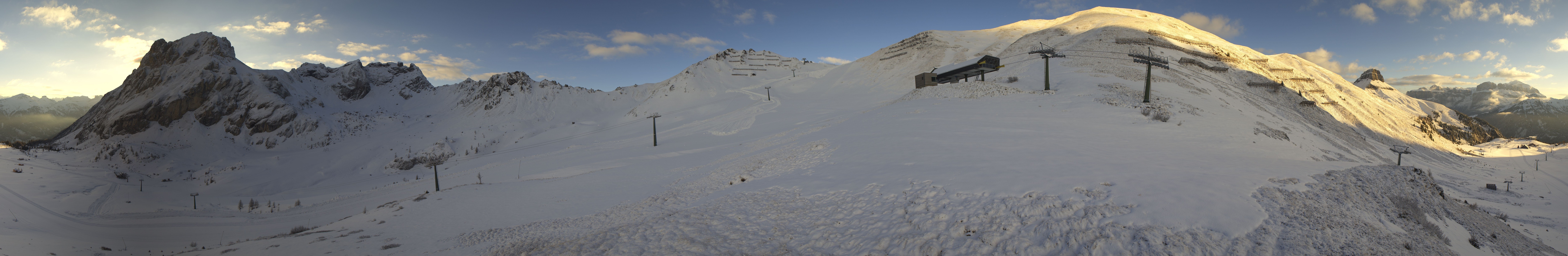 Archiv Foto Webcam Panorama Canazei - Ciampac, Fassatal