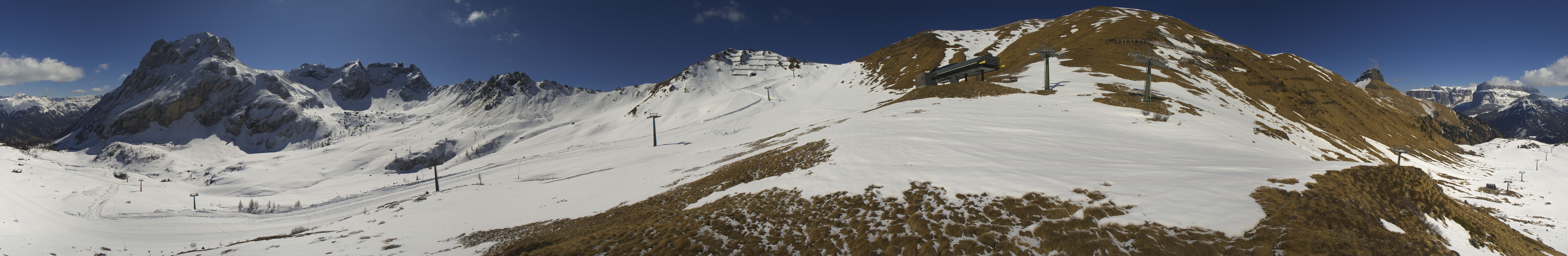 Archiv Foto Webcam Panorama Canazei - Ciampac, Fassatal