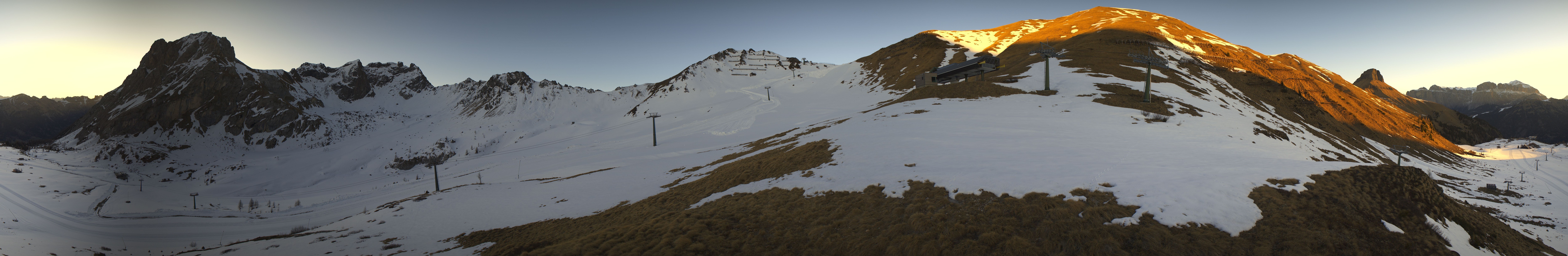 Archived image Webcam Panoramic view Fassa Valley