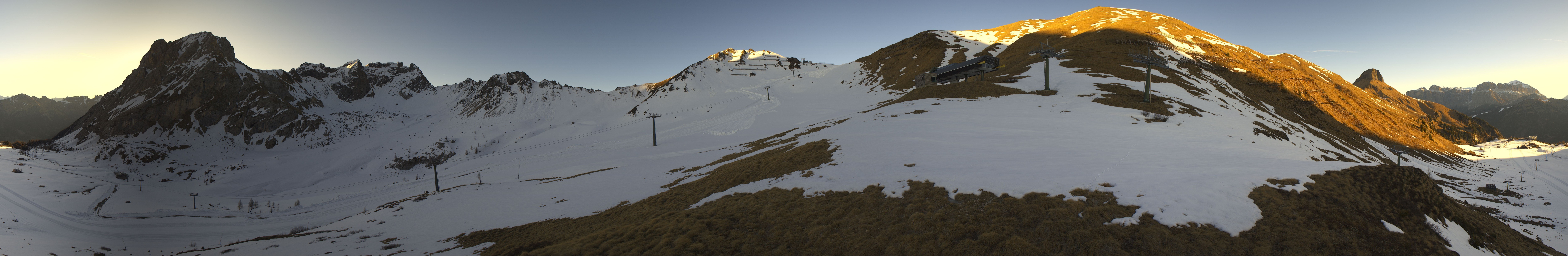 Archived image Webcam Panoramic view Fassa Valley