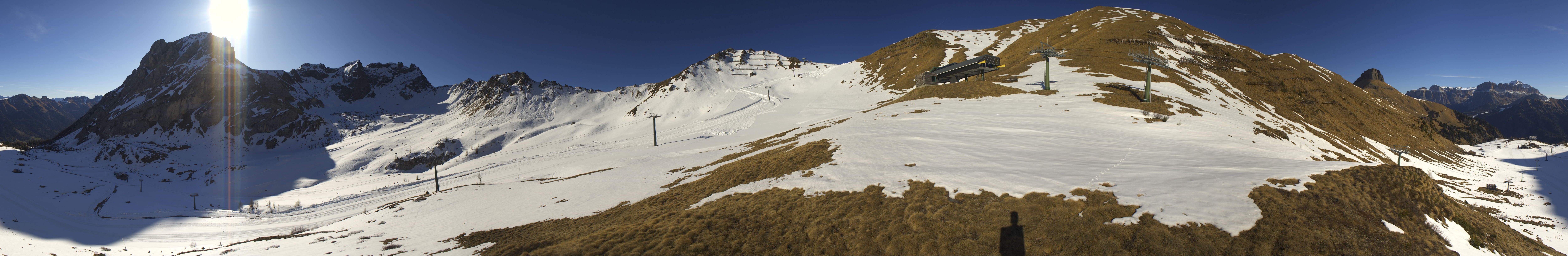 Archived image Webcam Panoramic view Fassa Valley