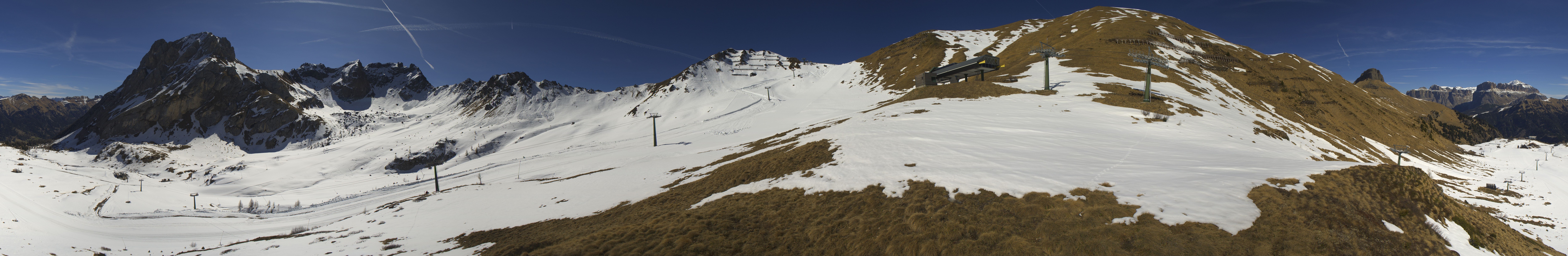 Archived image Webcam Panoramic view Fassa Valley