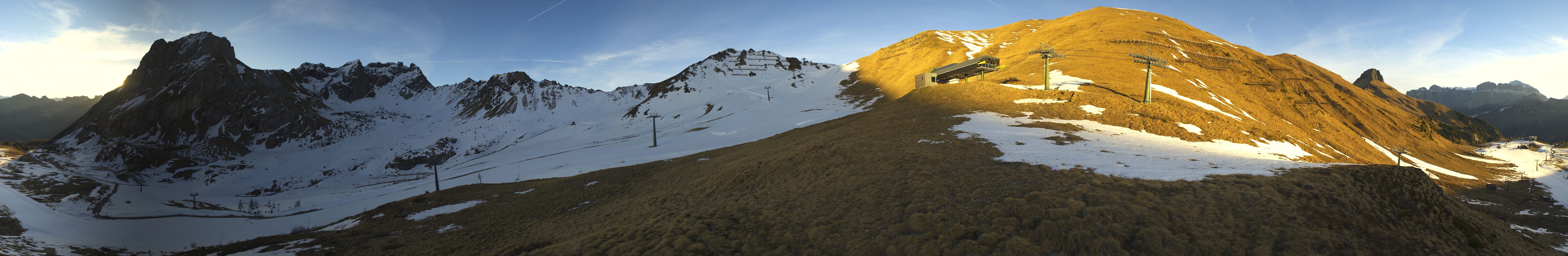 Archiv Foto Webcam Panorama Canazei - Ciampac, Fassatal