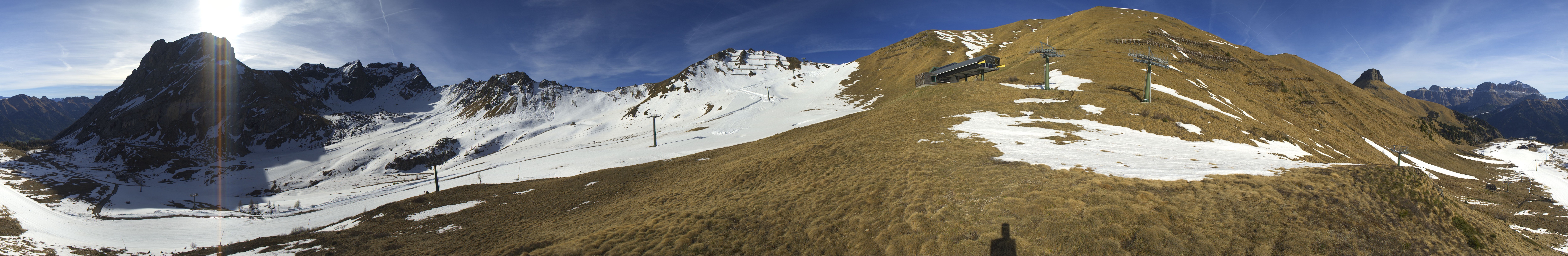 Archiv Foto Webcam Panorama Canazei - Ciampac, Fassatal