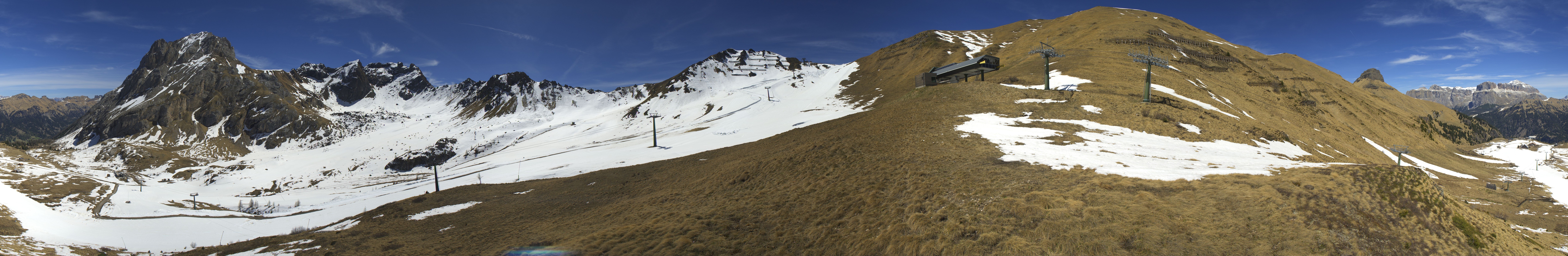 Archiv Foto Webcam Panorama Canazei - Ciampac, Fassatal