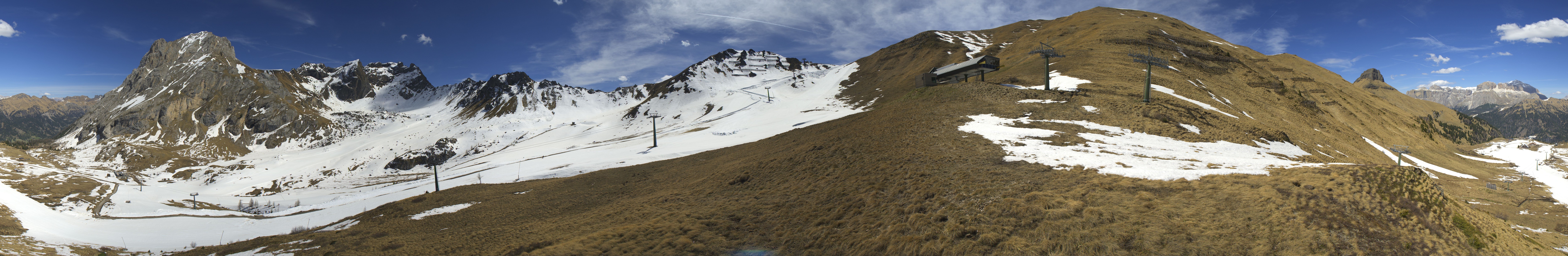 Archiv Foto Webcam Panorama Canazei - Ciampac, Fassatal