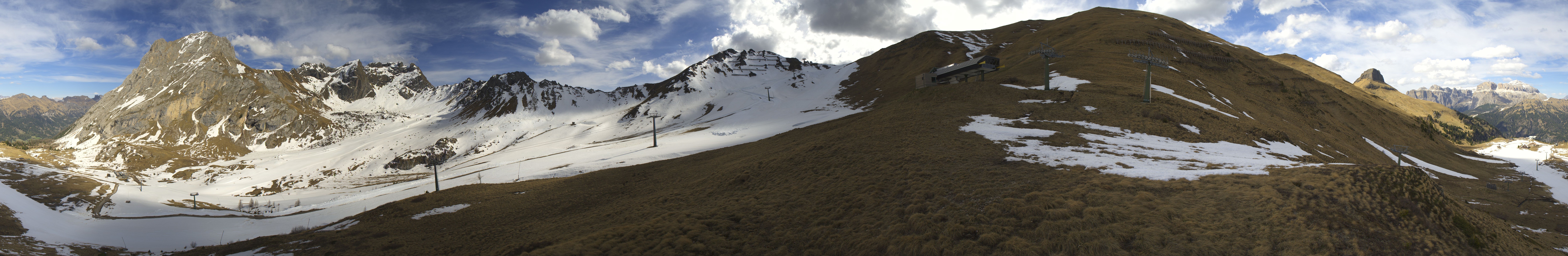 Archiv Foto Webcam Panorama Canazei - Ciampac, Fassatal