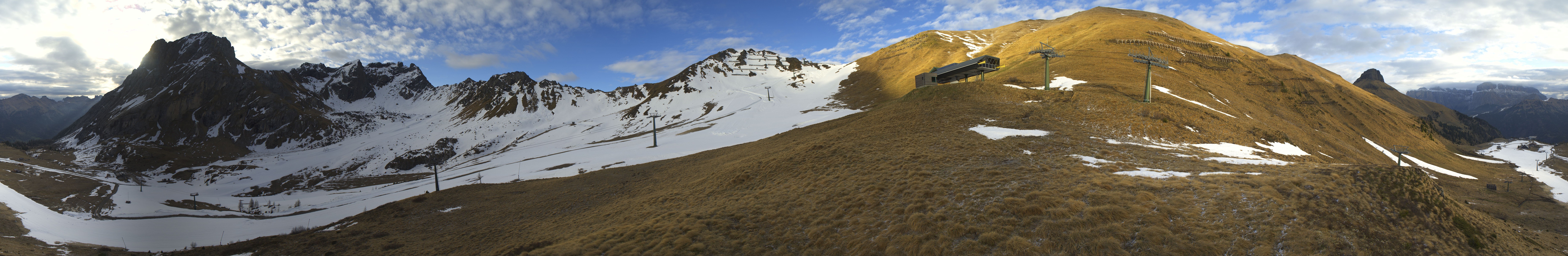Archiv Foto Webcam Panorama Canazei - Ciampac, Fassatal