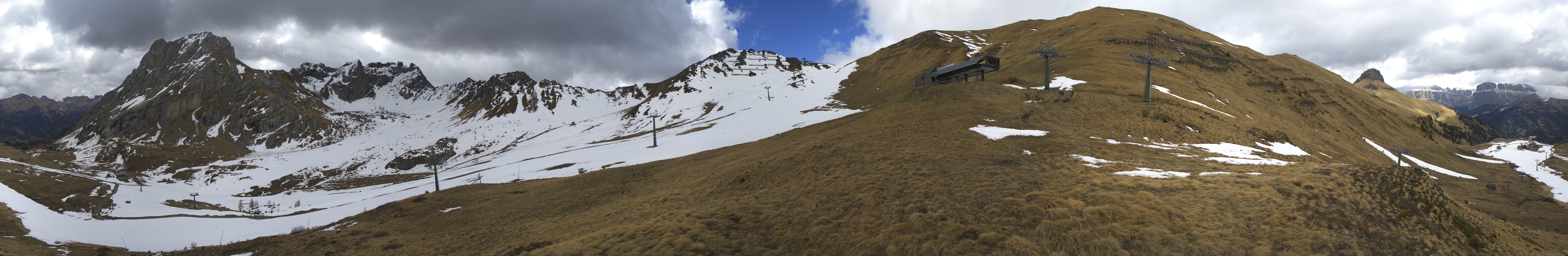 Archiv Foto Webcam Panorama Canazei - Ciampac, Fassatal