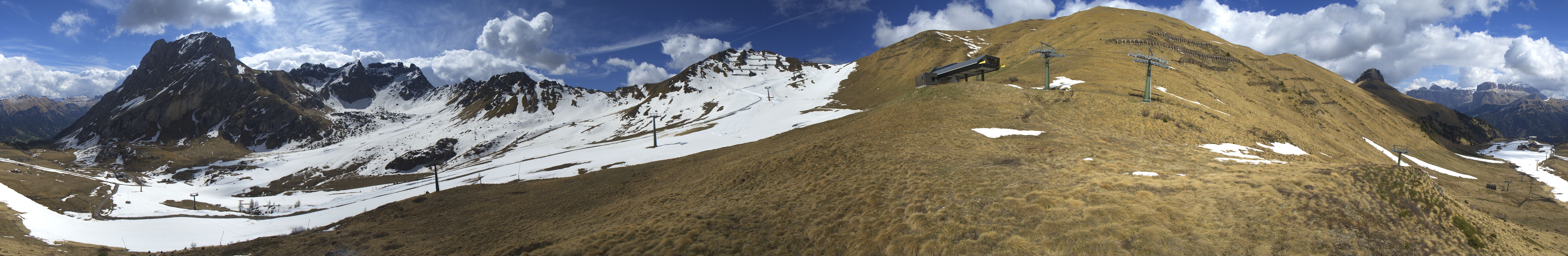 Archiv Foto Webcam Panorama Canazei - Ciampac, Fassatal
