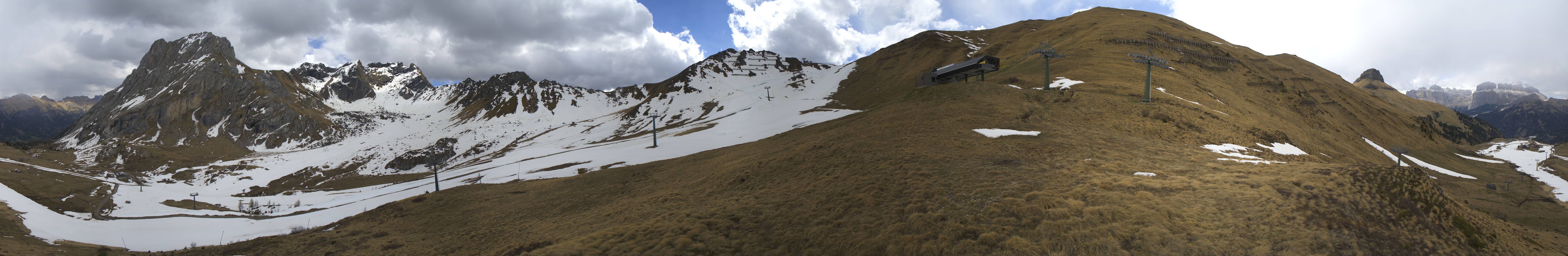 Archiv Foto Webcam Panorama Canazei - Ciampac, Fassatal
