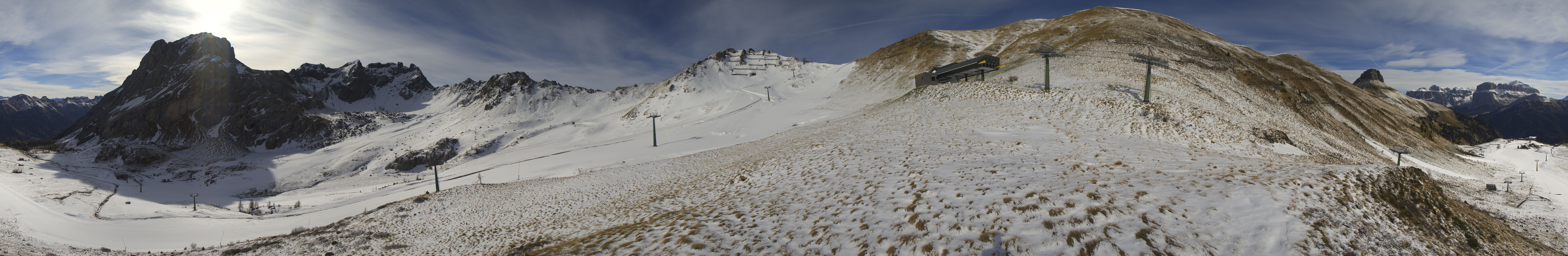 Archiv Foto Webcam Panorama Canazei - Ciampac, Fassatal