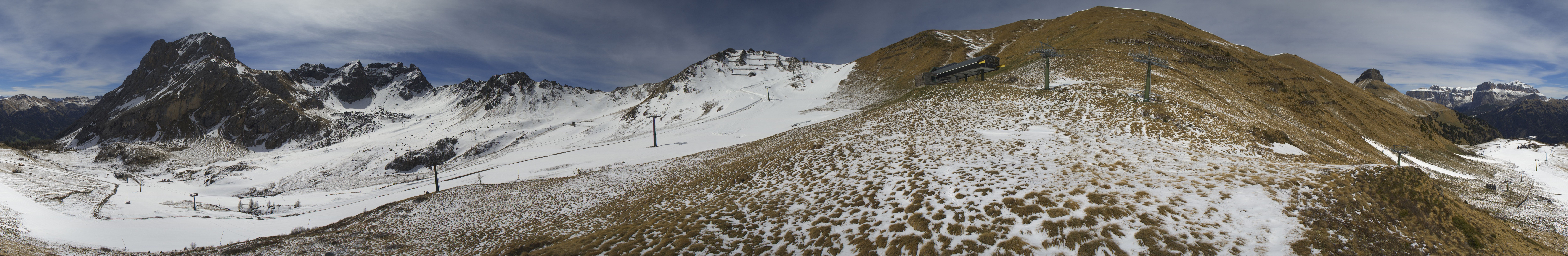 Archiv Foto Webcam Panorama Canazei - Ciampac, Fassatal