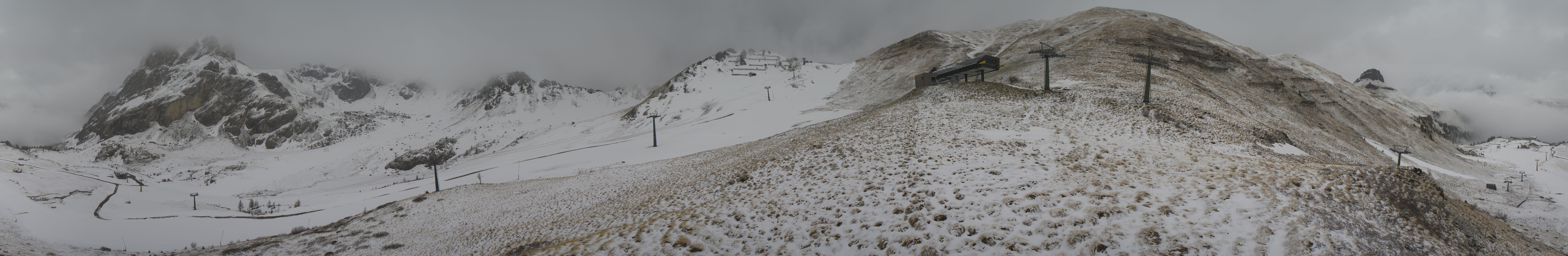 Archiv Foto Webcam Panorama Canazei - Ciampac, Fassatal