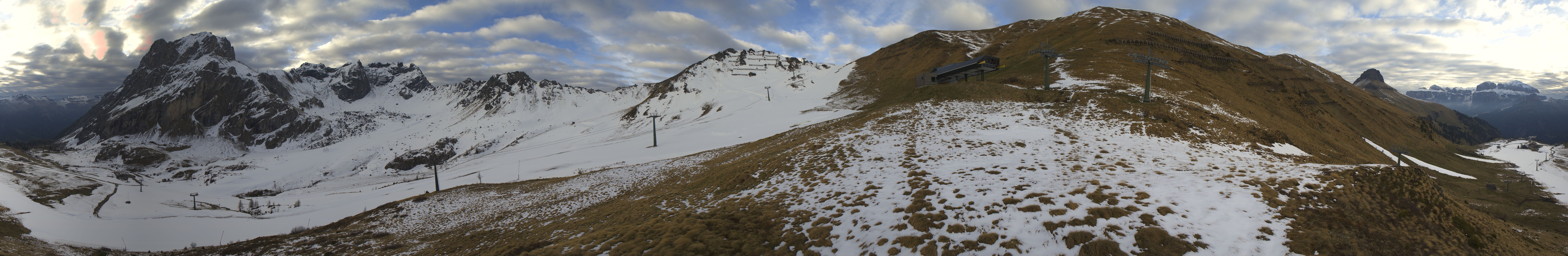 Archiv Foto Webcam Panorama Canazei - Ciampac, Fassatal