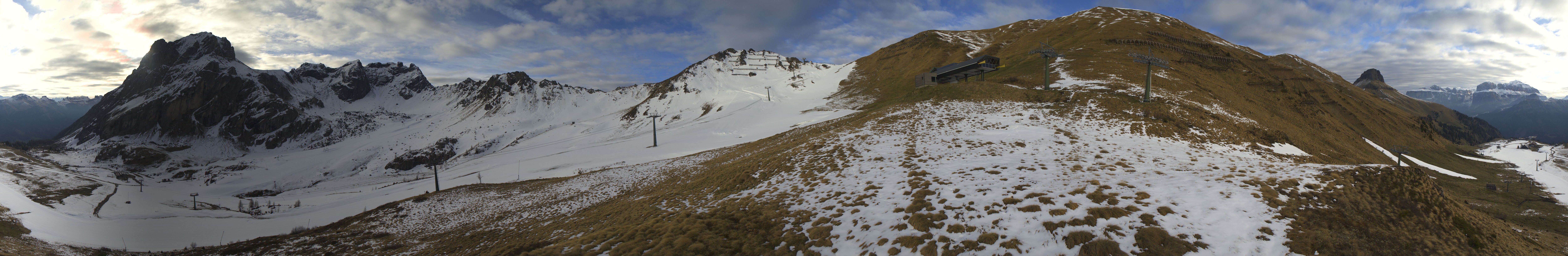 Archiv Foto Webcam Panorama Canazei - Ciampac, Fassatal