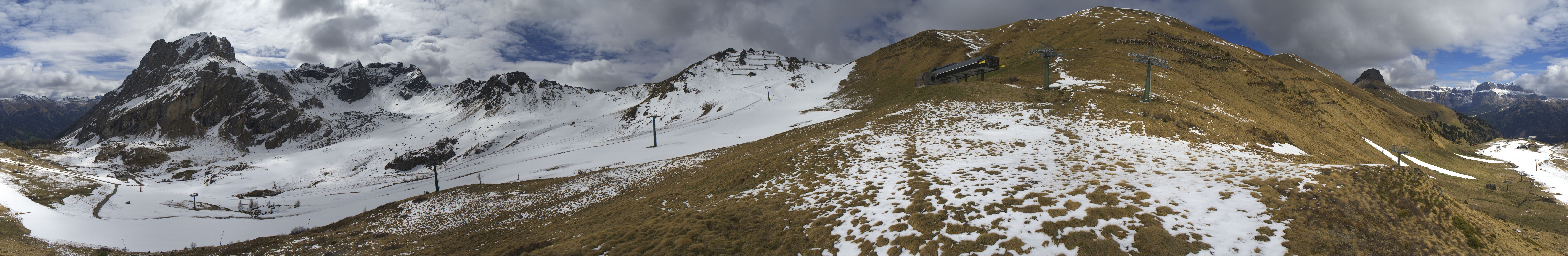 Archiv Foto Webcam Panorama Canazei - Ciampac, Fassatal