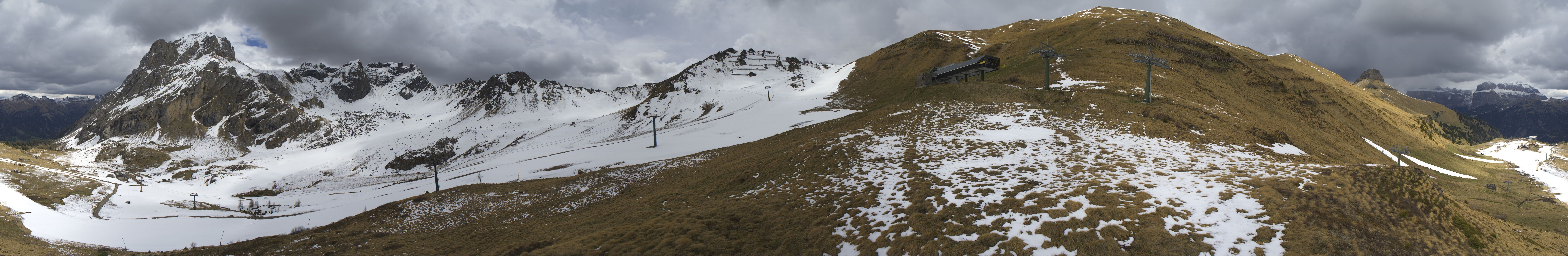 Archiv Foto Webcam Panorama Canazei - Ciampac, Fassatal