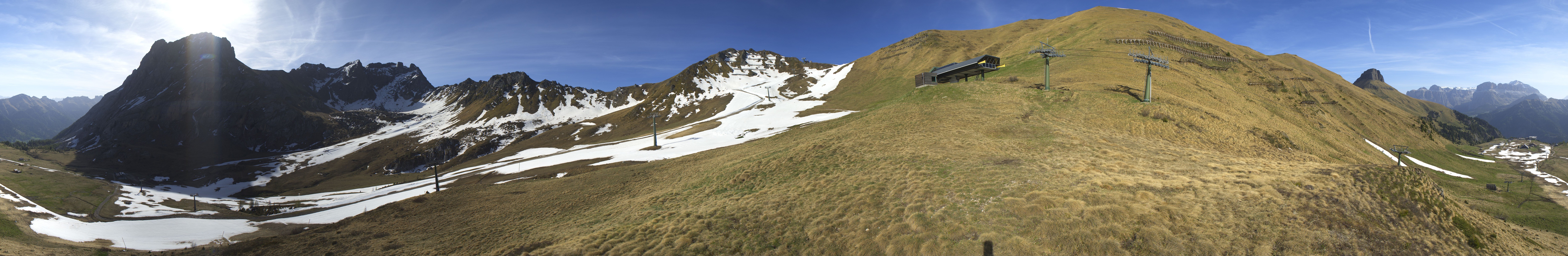 Archiv Foto Webcam Panorama Canazei - Ciampac, Fassatal