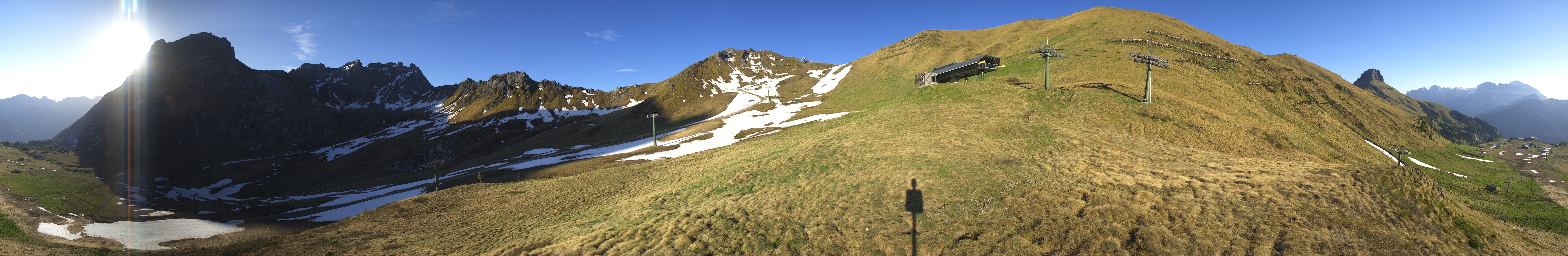 Archiv Foto Webcam Panorama Canazei - Ciampac, Fassatal