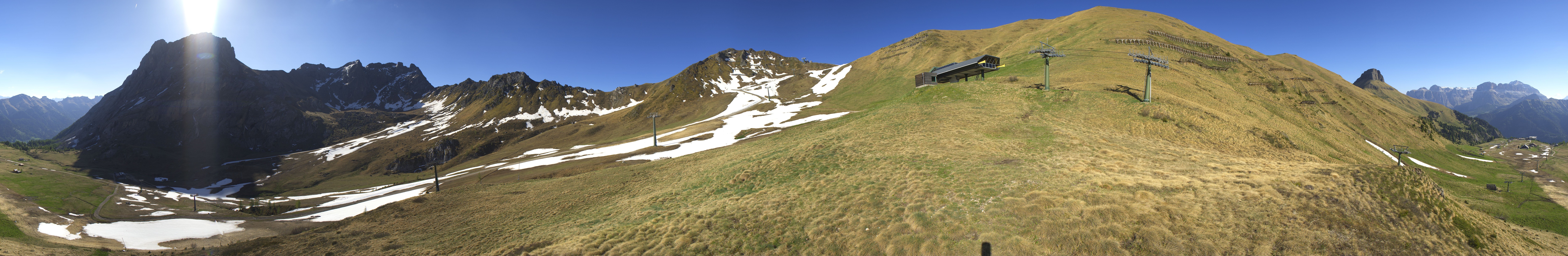 Archiv Foto Webcam Panorama Canazei - Ciampac, Fassatal
