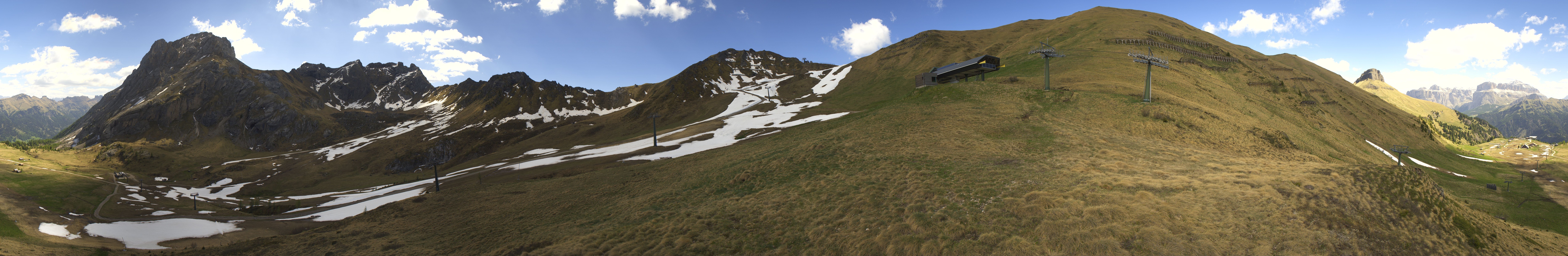 Archiv Foto Webcam Panorama Canazei - Ciampac, Fassatal