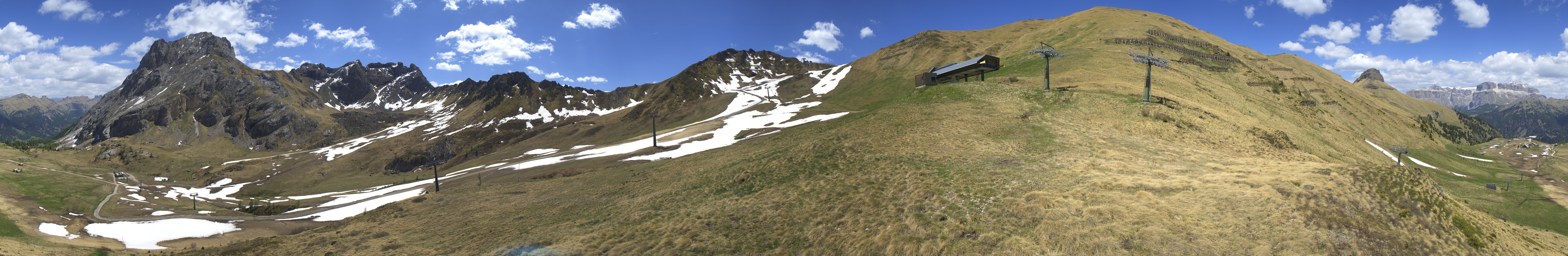 Archiv Foto Webcam Panorama Canazei - Ciampac, Fassatal