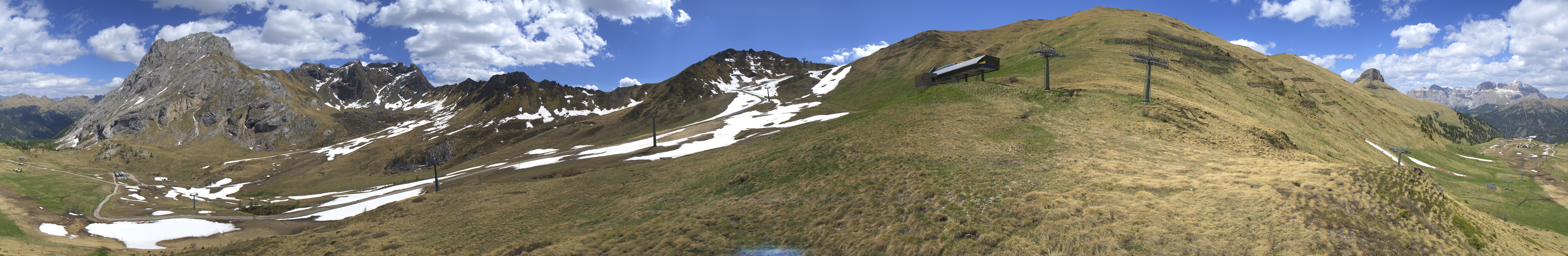 Archiv Foto Webcam Panorama Canazei - Ciampac, Fassatal