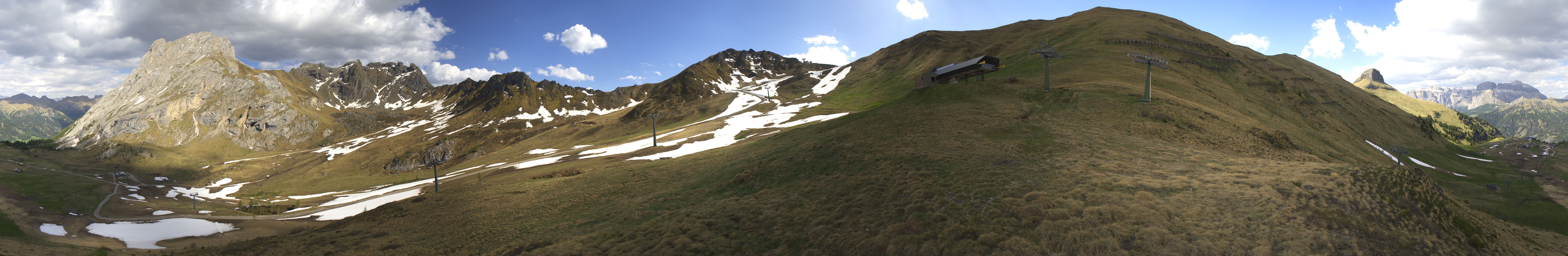 Archiv Foto Webcam Panorama Canazei - Ciampac, Fassatal